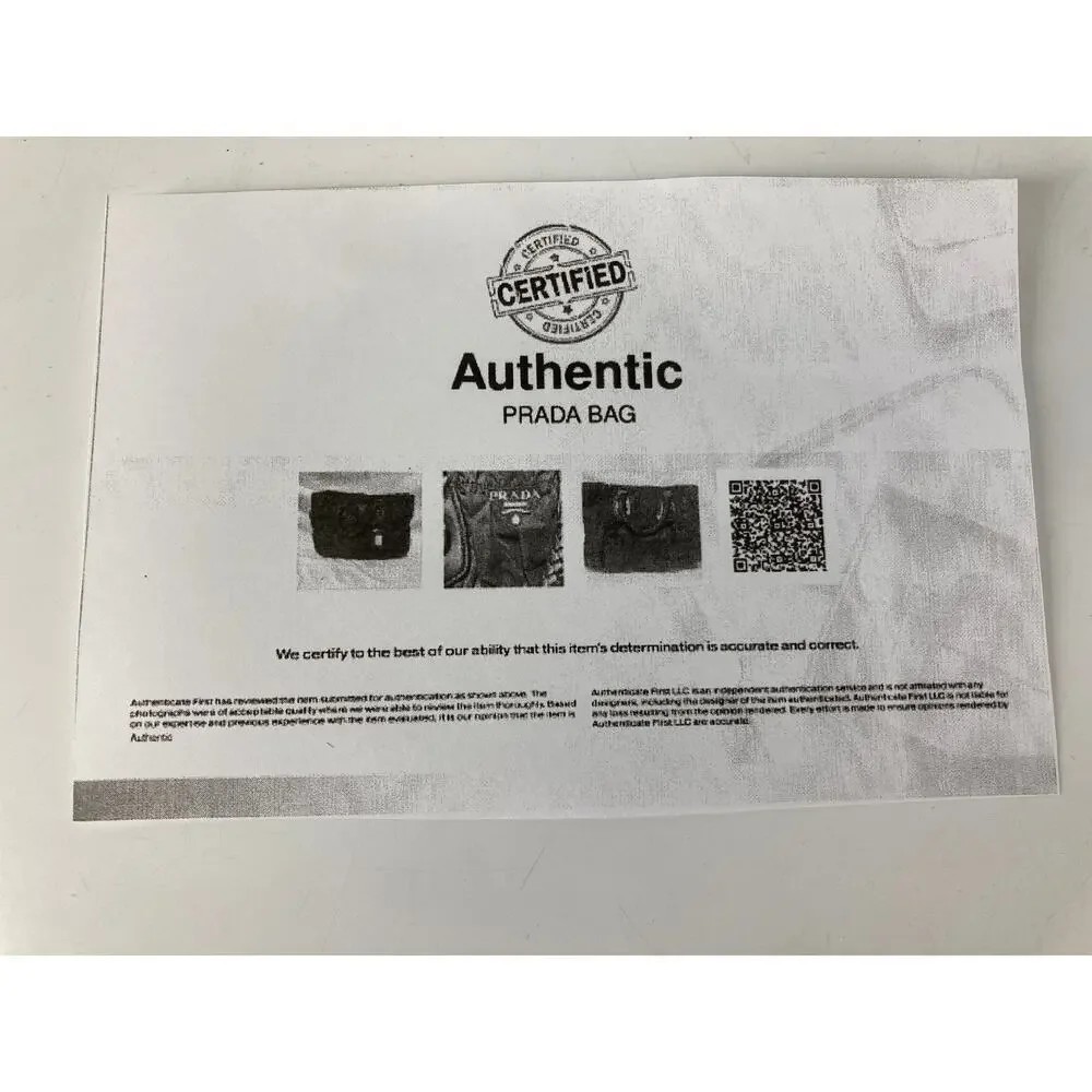 PRADA LARGE BLACK NYLON HANDBAG WITH BRAIDED LEATHER HANDLES - Picture 2 of 16